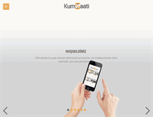 Tablet Screenshot of kumsaati.com.tr